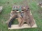 Pallet of Coulters -Plow Parts-Chisel Teeth-Wing Shovels