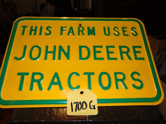 18inch JD Tractor Sign