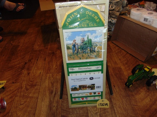JD Wooden Calendar