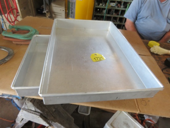 2 Large Heavy Duty Trays