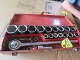 3/4inch Drive & 7/8 inch to 2inch Sockets