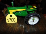 1/16 scale JD 730 Desk Clock Tractor