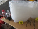 17 Plastic Large Scrapple Pans