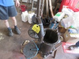 Enterprise 8 quart Lard Press on Stand