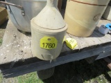 White Crock Jug