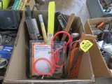 Box Lot of Garden Tools