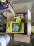 Box Lot of Oil & Antifreeze