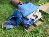 Pallet of Tarps