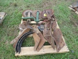 Pallet of Coulters -Plow Parts-Chisel Teeth-Wing Shovels