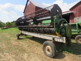 JD 216 15ft Grain Head w/Header Cart