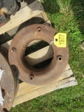 Pair of Front IH Wheel Weights for 504