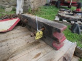 Pair of Bolt On Solid Weight off of 504