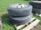 2 Tires and Alum Rims 11R-24.5