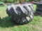 2 Tires and Rims 18.4-26