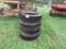 4 USED 225/70R19.5 Tires