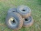 4 ATV Tires and Rims 24x9:00-10