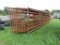 10 steel Heavy Duty Freestanding Corral Panels