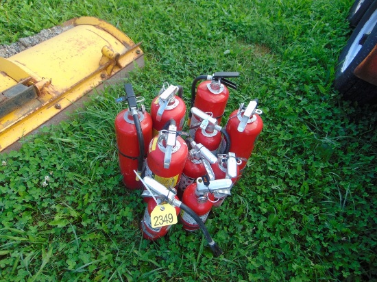10 Fire Extinguishers