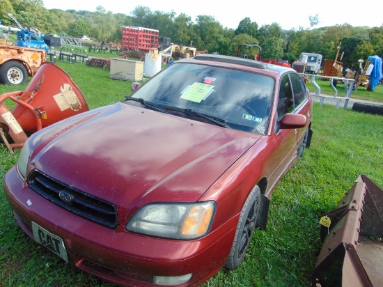 2002 Subaru 4 Door Car