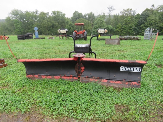 Hiniker 9ft All Angle Snow Plow w/Light Kit