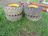 4 SSL Tires & Rims 12-16.5