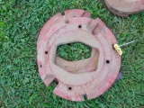 Pair of Farmall Rear Wheel Weights