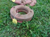 Pair of Farmall Front Wheel Weights