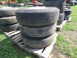 3 Tires and Rims 295/75R225