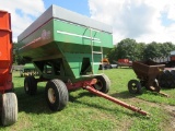 EZ Trail Gravity Bin Wagon on EZ Trail Gears