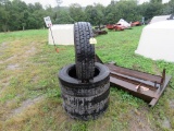 4 USED 225/70R-19.5 Tire
