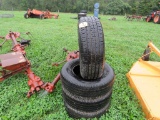 4 USED 235/75R-15 Tires