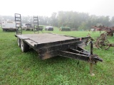 1980 Special Construction T/A Trailer w/15ft Ramps