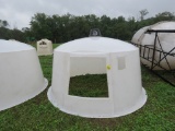 Round Calf Hutch