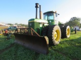 JD 8640 Articulated Tractor w/12ft Blade