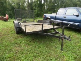 2002 Zook 12ft Trailer w/Ramp