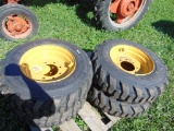 4 NEW 10-16.5 Tires and Rims