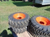 4 NEW 12-16.5 Tires and Rims