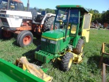 JD 670 Compact Tractor w/60inch Mower Deck & Bagger & Snowplow