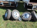 6 Tires and Rims for 450/550 fitst 2005 or Newer