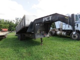 2005 Paris Gooseneck Trailer w/Dump Bed