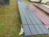 16ft Black Steel Roofing