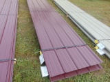 16ft Burgundy Steel ROofing