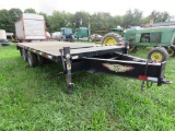 2013 H&H 20ft Steel Deck T/A Dual Trailer