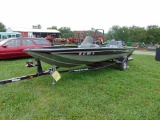 2005 Bass Tracker PT185 Jet Fishing Boat w/2005 Trail Star Trailer