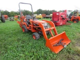 Kubota BX22 Compact Tractor w/Loader & Backhoe