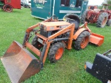 Kubota B6000 Compact Tractor w/Loader & Rototiller