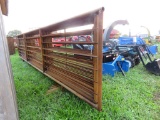 10 Heavy Duty 24ft Steel Freestanding Corral Panels