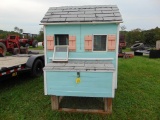 Chicken House w/Fenced in Yard