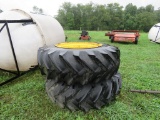 2 Tires and Rims 18.4-34