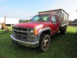 1995 Chevrolet 3500 Truck w/12ft Alum Dump Bed